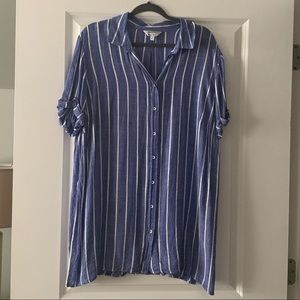 Tunic Button Top; PRESCOTT New York; 1X; $5